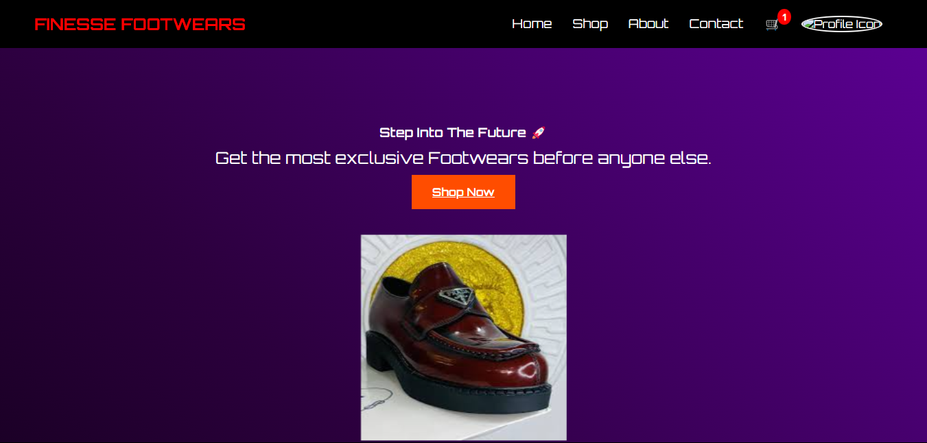 Shoe Website